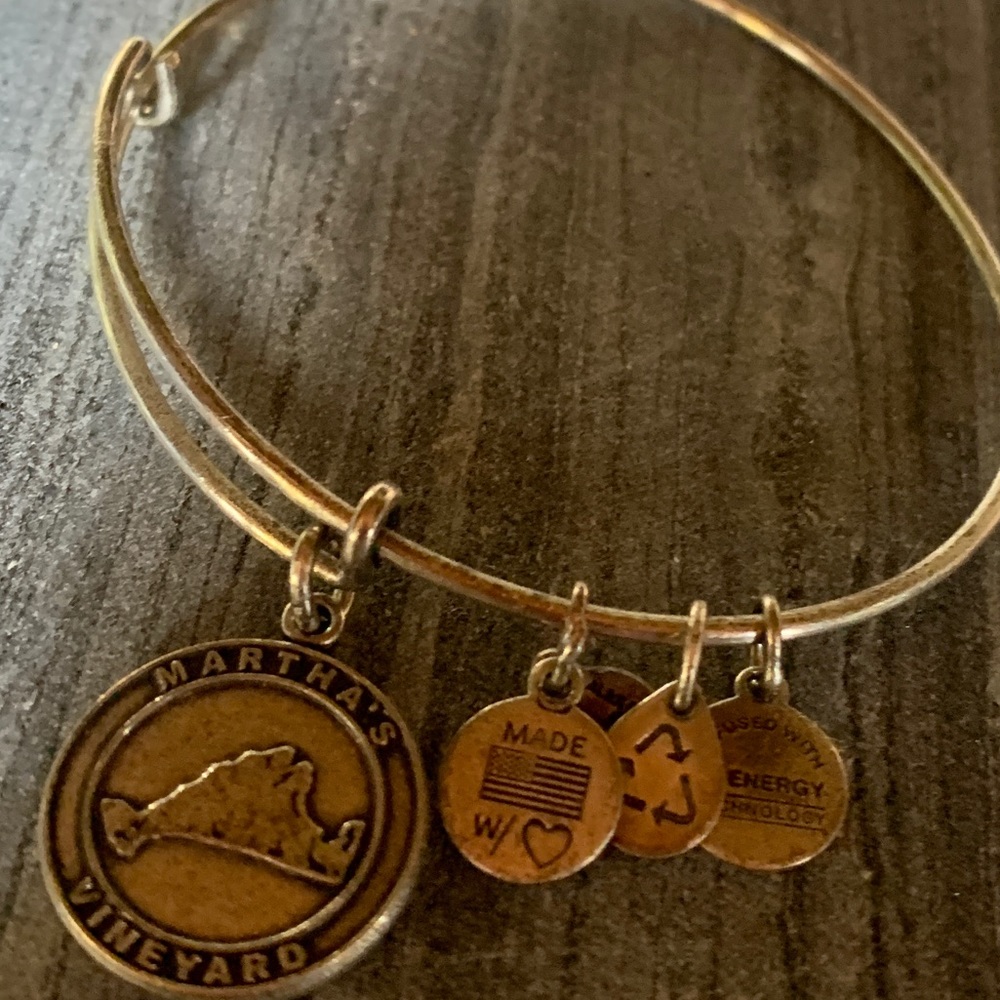 Martha’s Vineyard. Alex and Ani Silver bangle.